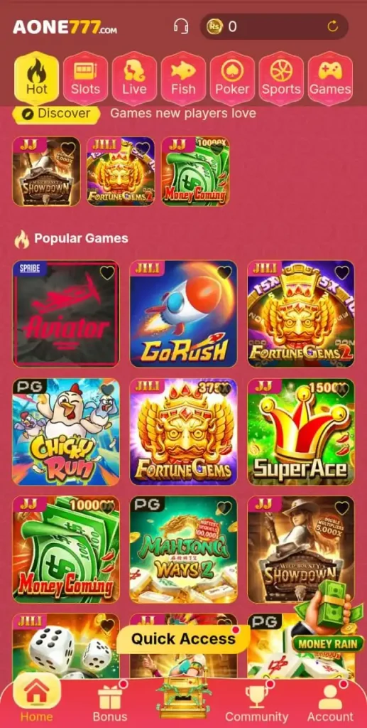 AONE777 Game