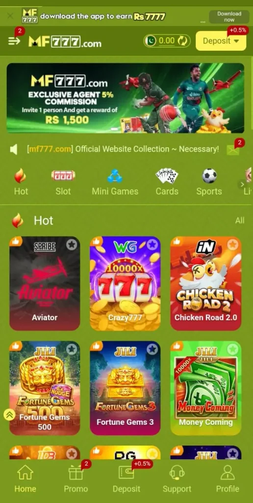 MF777 Game